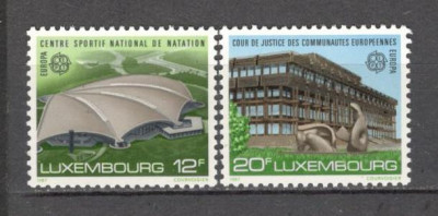 Luxemburg.1987 EUROPA-Arhitectura moderna SE.692 foto