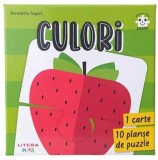 Primul meu puzzle. Culori - Litera