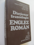 Dictionar frazeologic Englez Roman - Adrian Nicolescu , ...