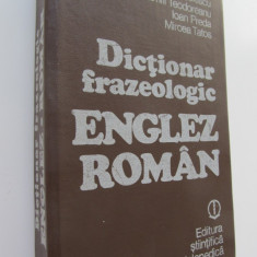 Dictionar frazeologic Englez Roman - Adrian Nicolescu , ...