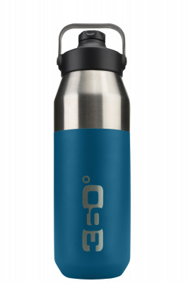 Bidon - termos inox 750 ml wide mouth, cu capac magnetic, denim OutsideGear Venture foto