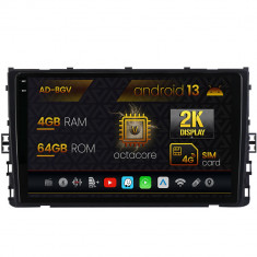 Navigatie Volkswagen T-Roc (2017-Prezent), Android 13, V-Octacore 4GB RAM + 64GB ROM, 9.5 Inch - AD-BGV9004+AD-BGRKIT035V2