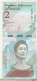 bnk bn Venezuela 2 bolivares 2018