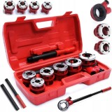 Set clupa filiera filetat manuala 6 piese 1/4"; 3/8"; 1/2"; 3/4"; 1"; 1 1/4" MXM55820