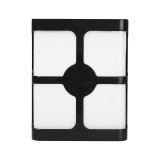 Aplica Exterior Techstar&reg; LED Light EX20 , Putere 20W, A++, Rezistenta la Apa si Praf, Alb Rece, 6500K, Plastic ABS, Negru