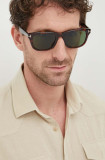 Tom Ford ochelari de soare barbati, culoarea maro, FT1076_5454N