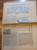 ziarul incoructibilele 1991-anul 1,nr.1-prima aparitie