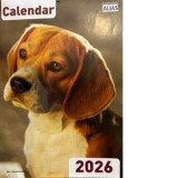 Calendar caini 16 file 2026