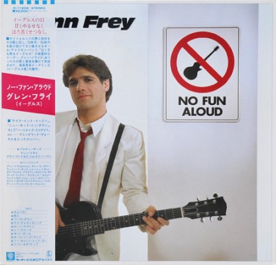 Vinil LP &amp;quot;Japan Press&amp;quot; Glenn Frey &amp;ndash; No Fun Aloud (-VG) foto