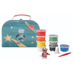 Set de modelaj cu plastilina Astro-Robot