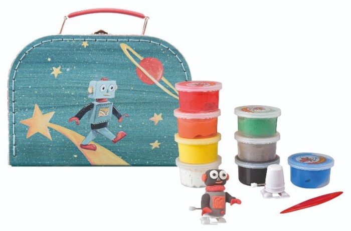 Set de modelaj cu plastilina Astro-Robot