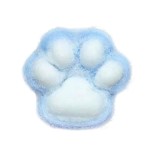 Juc&Auml;rie antistres squishy cu revenire lenta, model labu&Egrave;&Auml; de pisic&Auml;, 12,5 cm x 10,5 cm, 220g, albastru