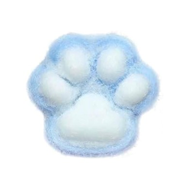 Juc&amp;Auml;rie antistres squishy cu revenire lenta, model labu&amp;Egrave;&amp;Auml; de pisic&amp;Auml;, 12,5 cm x 10,5 cm, 220g, albastru foto