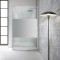 Paravan dus walk-in Aqua Roy INOX, model Line incolor, sticla 8 mm clara, securizata, anticalcar, 90x195 cm