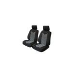 Huse scaun auto ergonomice Autohelix MSA - Set 2 buc, material textil universal, rezistente uzura raze solare