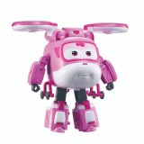 Avion transformabil, Super Wings, Dizzy, Cu Sunete si Lumini, 17Cm