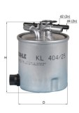 MAHLE KL 404/25 filtru combustibil