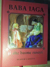 BABA IAGA SI ALTE BASME RUSESTI, BOGAT ILUSTRATA foto