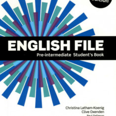 English File Third Edition Pre-intermediate Student's Book - Christina Latham-Koenig
