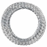 S&acirc;rmă ghimpată BTO-22 Concertina cu lame, 60 m, oțel galvanizat