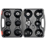 Yato YT-0594 - Set chei tubulare pentru filtrele de ulei 13 bucati