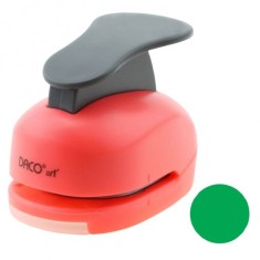Perforator DACO Hobby, Model Cerc, Plastic/Metal, Perforare 3.8 cm, Multicolor, Perforatoare Lucru Manual, Perforator Cerc, Perforatoare Activitati Cr foto