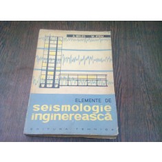 ELEMENTE DE SEISMOLOGIE INGINEREASCA - A. BELES