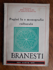 Branesti, monografie culturala / R4P2F foto
