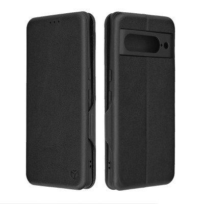 Husa pentru Google Pixel 7 Pro Techsuit Safe Wallet Plus, Black foto