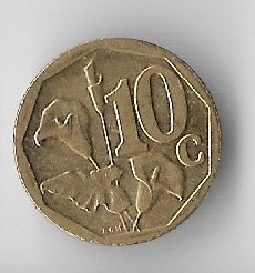 Moneda 10 cents 2009 - Africa de Sud, Afrika Isewula