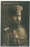 526 - Regele FERDINAND, Royalty, Regale, Romania - old postcard - used