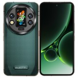Cumpara ieftin Telefon mobil Oukitel WP200 Pro, Verde, 5G, 6.7 FHD+ AMOLED, Ecran Smart Detasabil, 72GB RAM (24GB+48GB extensibili), 1TB ROM, Android 15, Dimensity 8