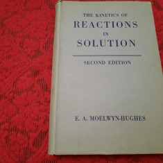 E. A. Moelwyn Hughes - The kinetics of reactions in solution RM2