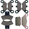 Set Placute Frana ATV Linhai 250 260 275 300, Fata+Spate+Parcare, 4 Etriere, Cod 22245 22111 32176F