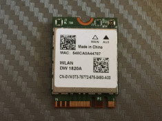 Modul Wireless AC BCM94350ZAE 867 Mbps socket M.2 (NGFF) Dell DW1820A foto