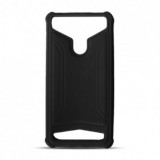 Husa Silicon Universal 4.0-4.5 inch Neagra, Compatibila Diverse Telefoane