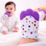 Manusa dentitie din silicon - Model 3 Mov (Marime Disponibila: 0-12 luni)