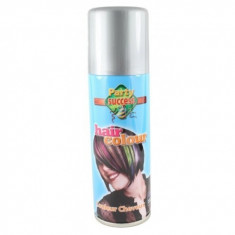 Spray Argintiu Cu Efect Mat Pentru Par Party Succes 125 ml foto