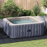 vidaXL Capac Piscină Dreptunghiular Negru PVC 300 x 220 cm Durabil