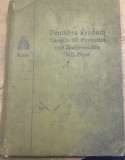 CRT13DE Manual Vechi Germana Gimnaziu / Vintage German Textbook - Deutsches Lesebuch fur Gymnasien und Realgymnasien VIII Band Colectie