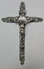 Iisus Rastignit, Crucifix din Argint Marcat, Secol XIX