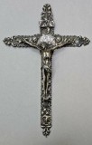 Iisus Rastignit, Crucifix din Argint Marcat, Secol XIX