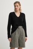 Marc O&#039;Polo pulover de bumbac culoarea negru, 500605960097