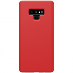 Husa pentru Samsung Note 9 Red Slim Liquid Silicone foto