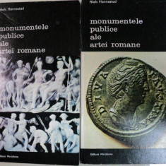 MONUMENTELE PUBLICE ALE ARTEI ROMANE- NIELS HANNESTAD -BUC.1989 VOL.I-II