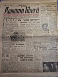 ziarul romania libera 18 septembrie 1946 - ploaie cu demisii in partidul national taranesc - iuliu maniu , mihalache