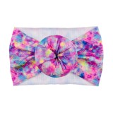 Bentita lata tip turban cu imprimeu - Model 14 (Marime Disponibila: 6-12 luni