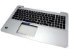 Tastatura Asus Neagra 90NB09C8-R31US0 cu Palmrest argintiu, MP-13K96I0-5283 cu Palmrest argintiu