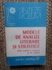 Al. Hanta - Modele de analize literare si stilistice