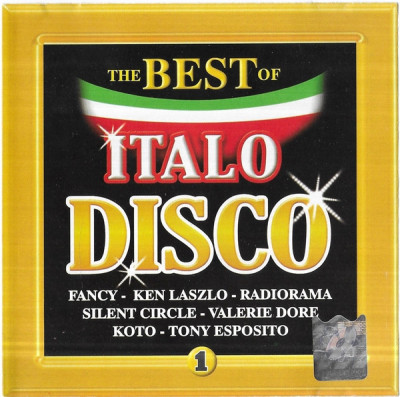 CD - The Best Of Italo Disco 1, original foto